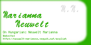 marianna neuwelt business card